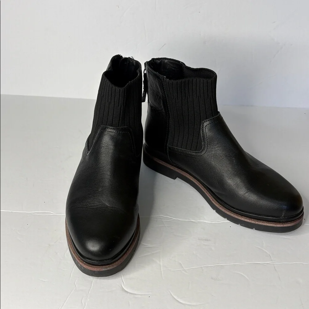 Hush Puppies Vola Black Chelsea Style Bootie